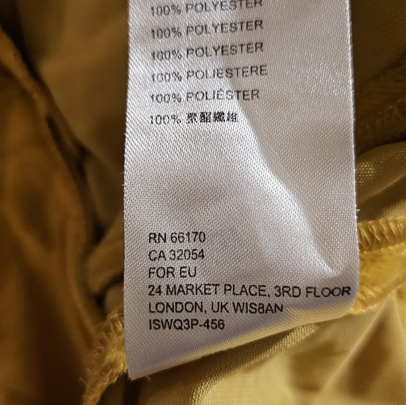 New Free People X Gia Romper Mustard  Spicy Chestnut Velvet Romper Size Large - Picture 12 of 14